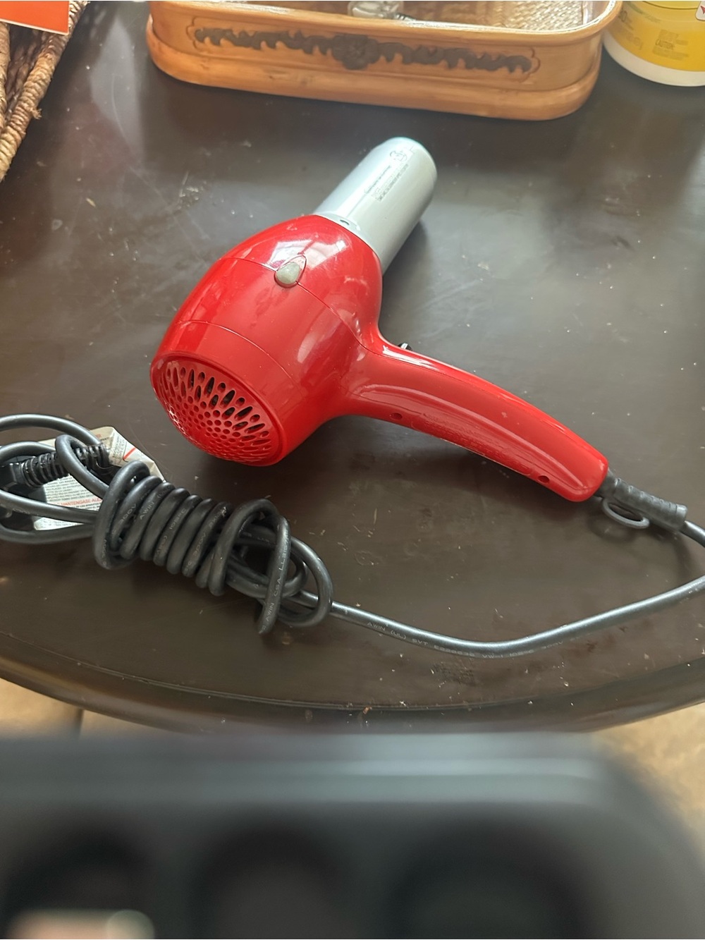 Ultra Chi Red Compact Hair Dryer - Picture 2 of 2